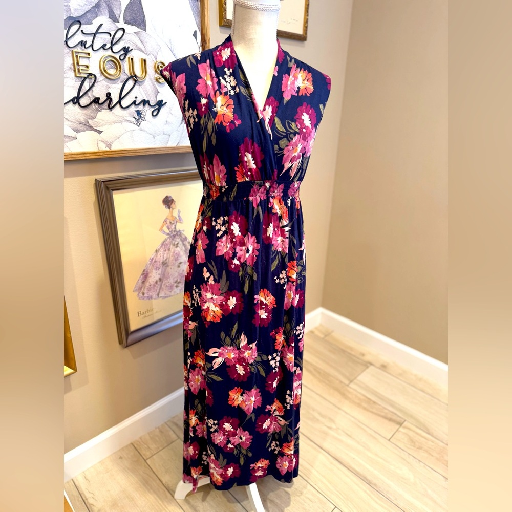 INGRID & ISABEL Multicolor Floral Maxi Dress